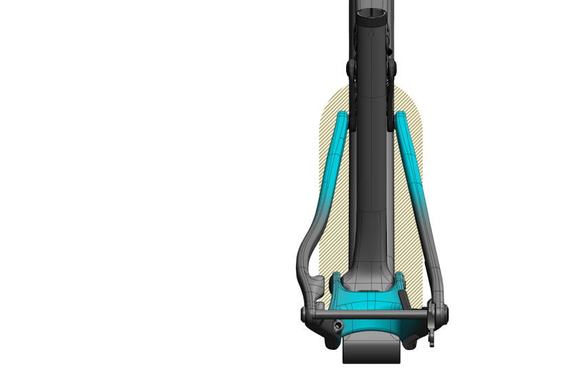 ASR Frame Feature - Tire Clearance