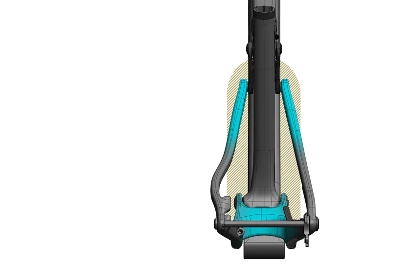 ASR Frame Feature - Tire Clearance