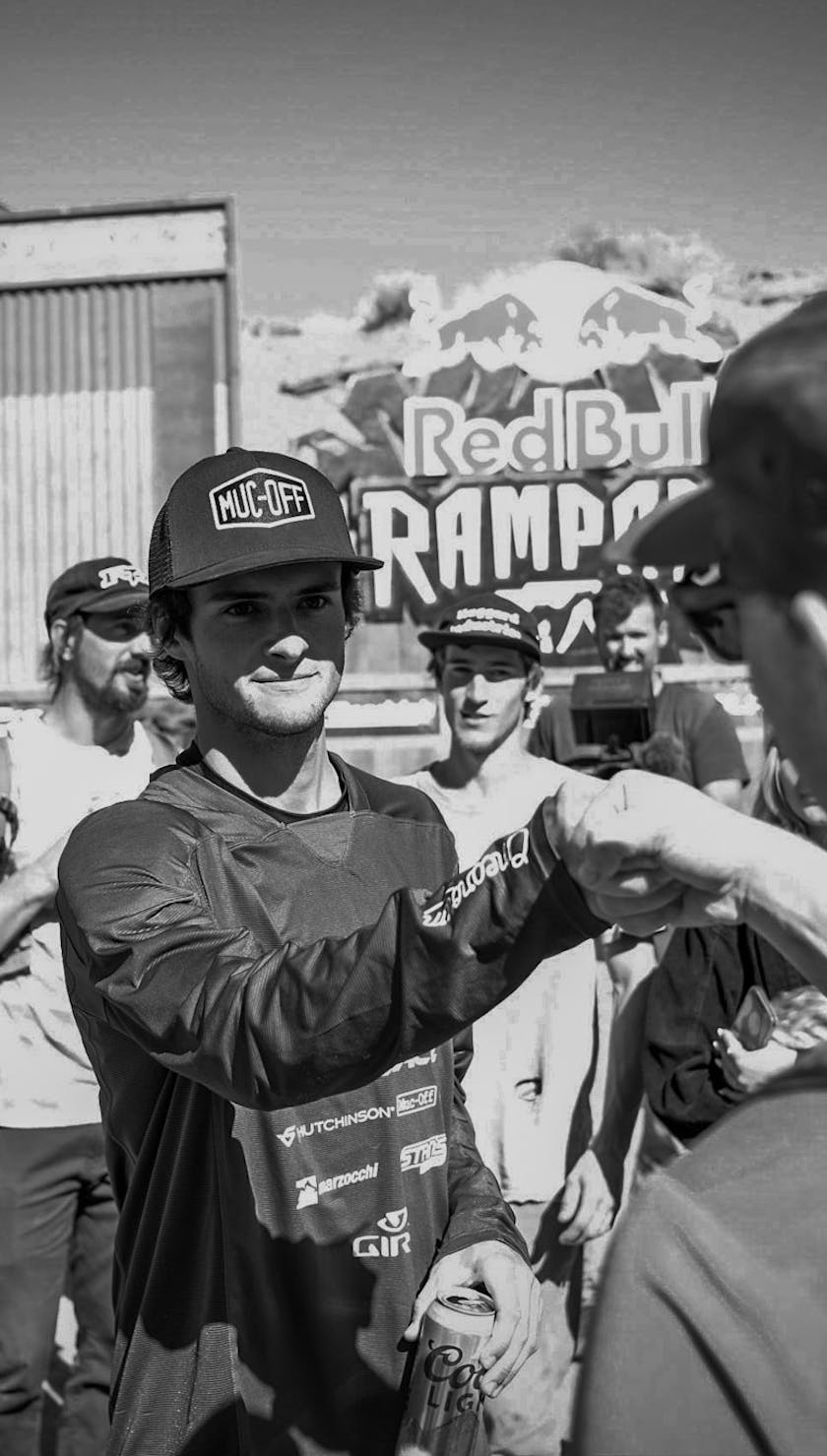 Reed Boggs Rampage - Fist bump