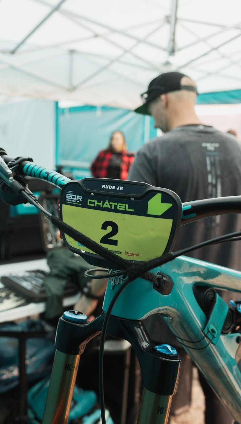 EDR.7 Chatel - Richie Rude Number Plate