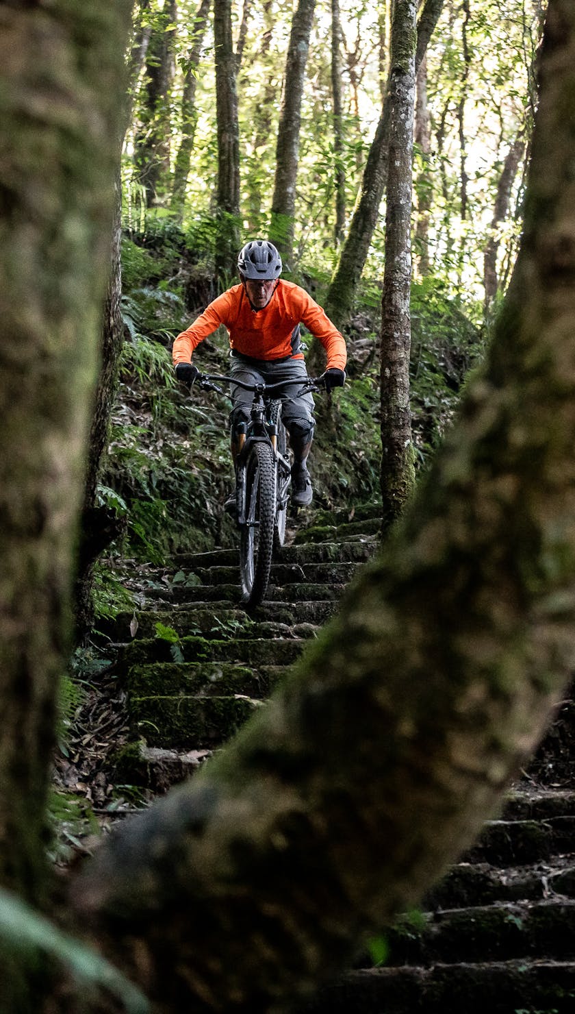 International Gathering Nepal - Descending stairs