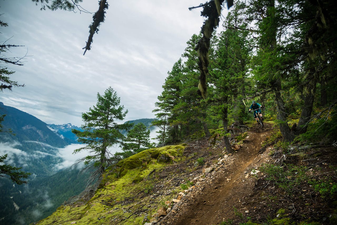 Jared Graves in Revelstoke on the SB6