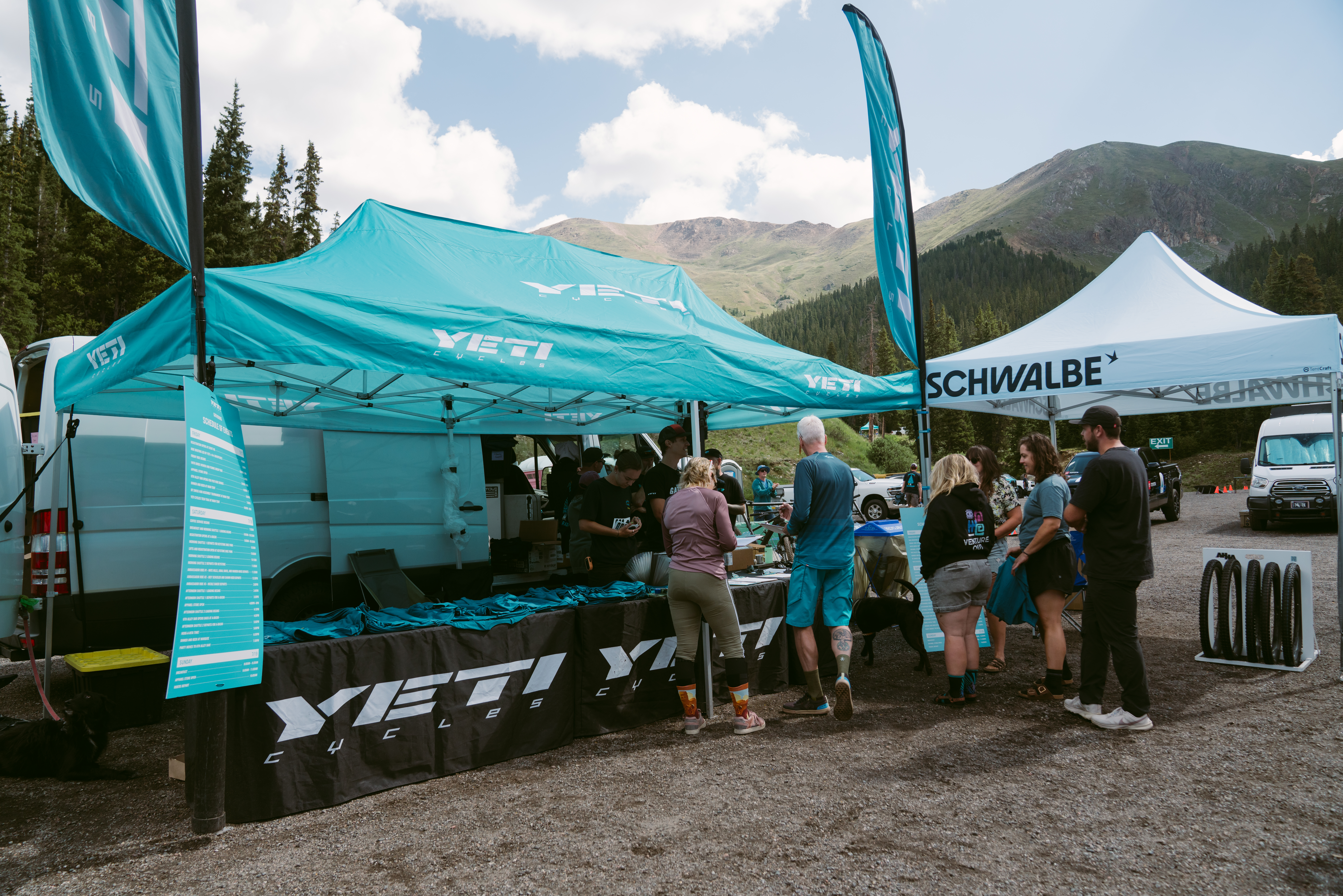2026 Yeti Gathering Colorado - Registration tent 