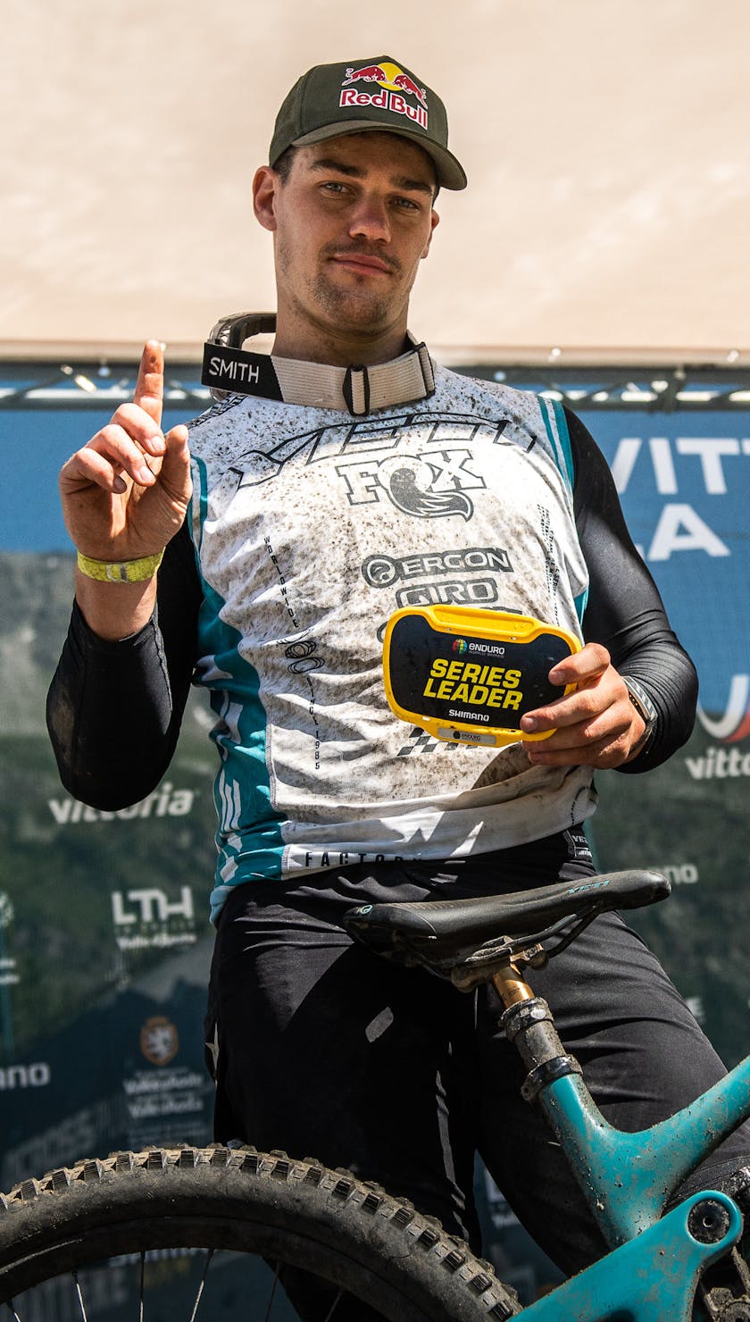 EWS.4 La Thuile Richie Rude Series Leader