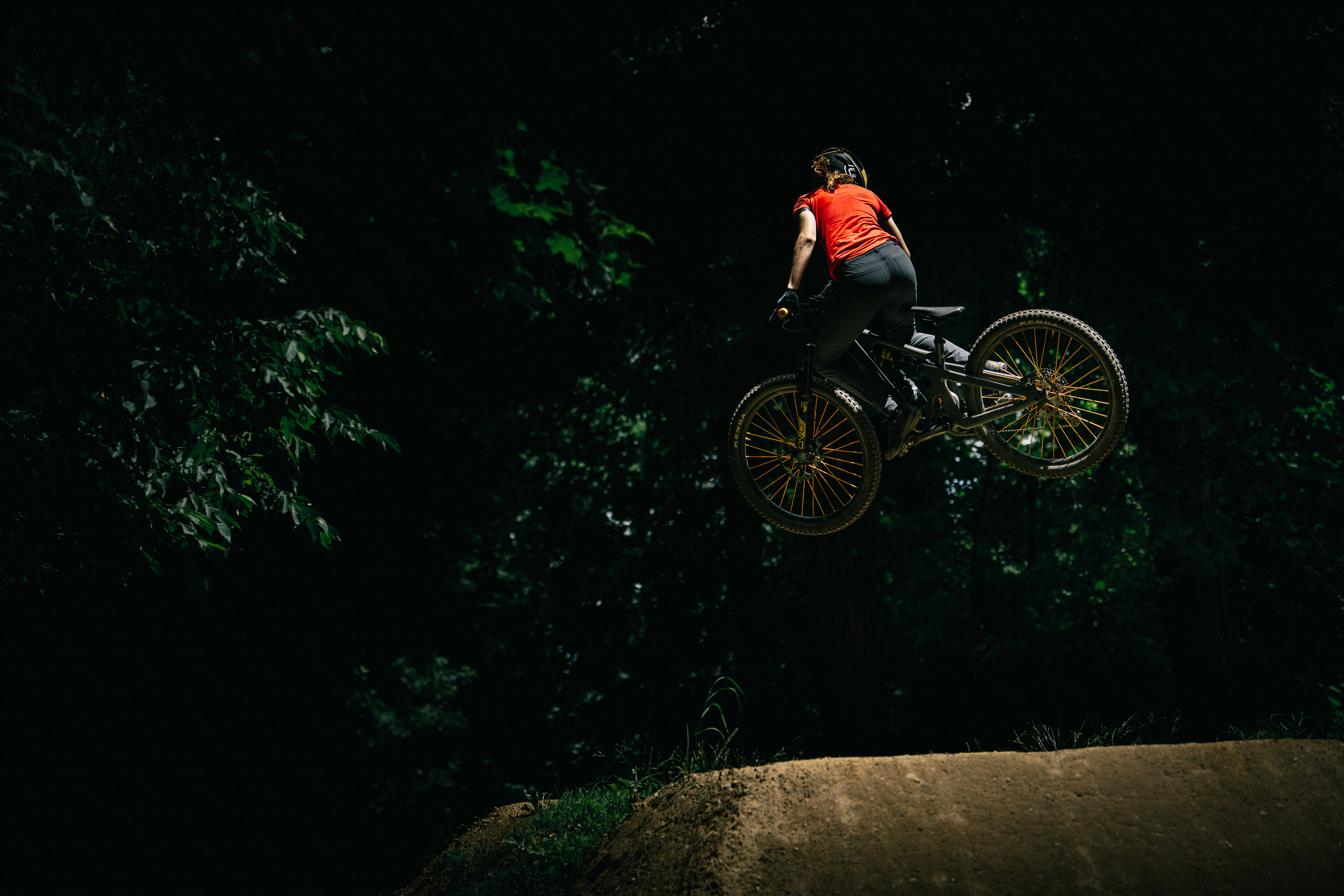 Laura Slavin doing her classic whip.