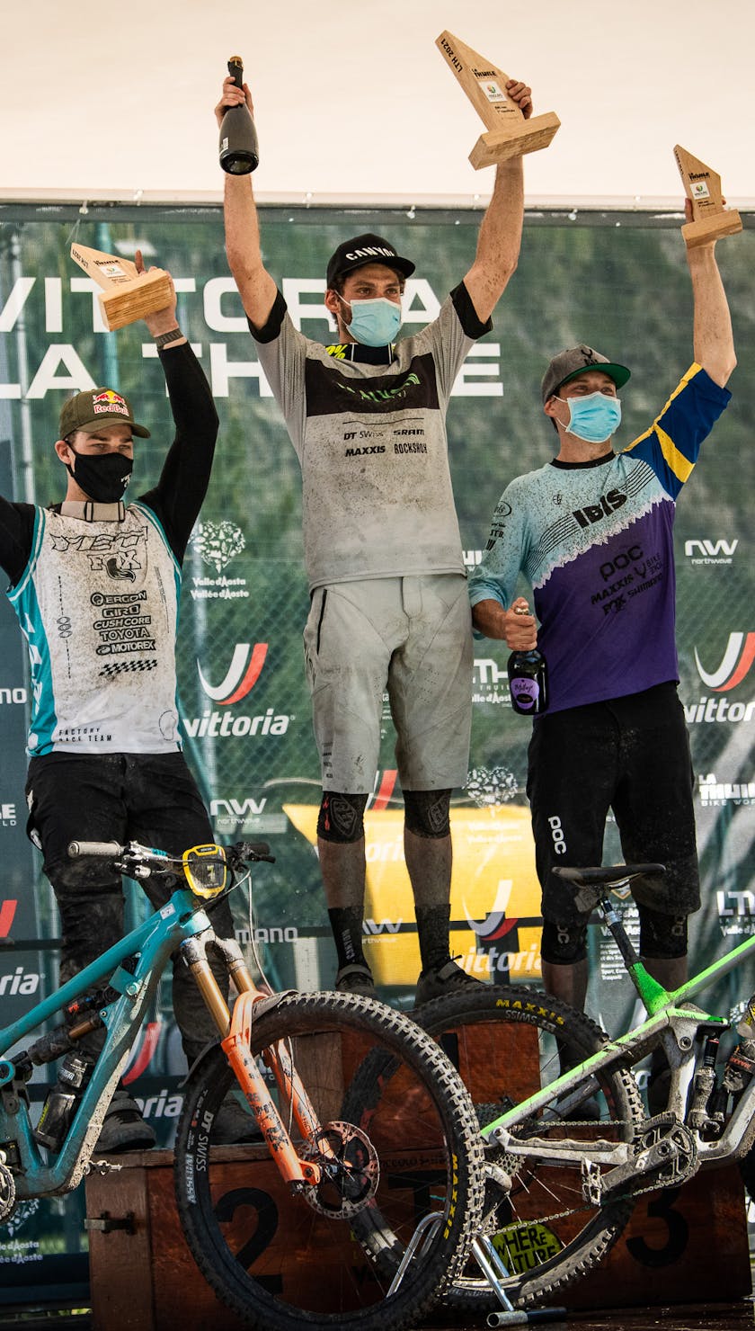 EWS.4 La Thuile Podium