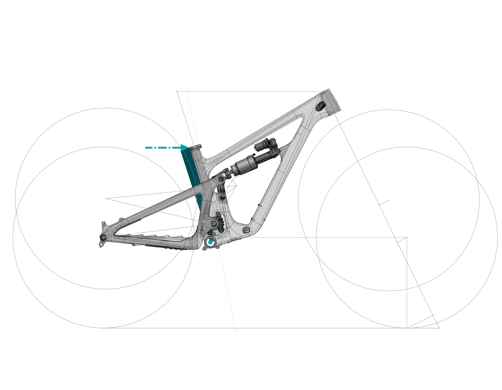 SB160 Geo Unpack - Shorter Seattube