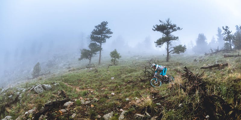 Apex Trail in the Mist