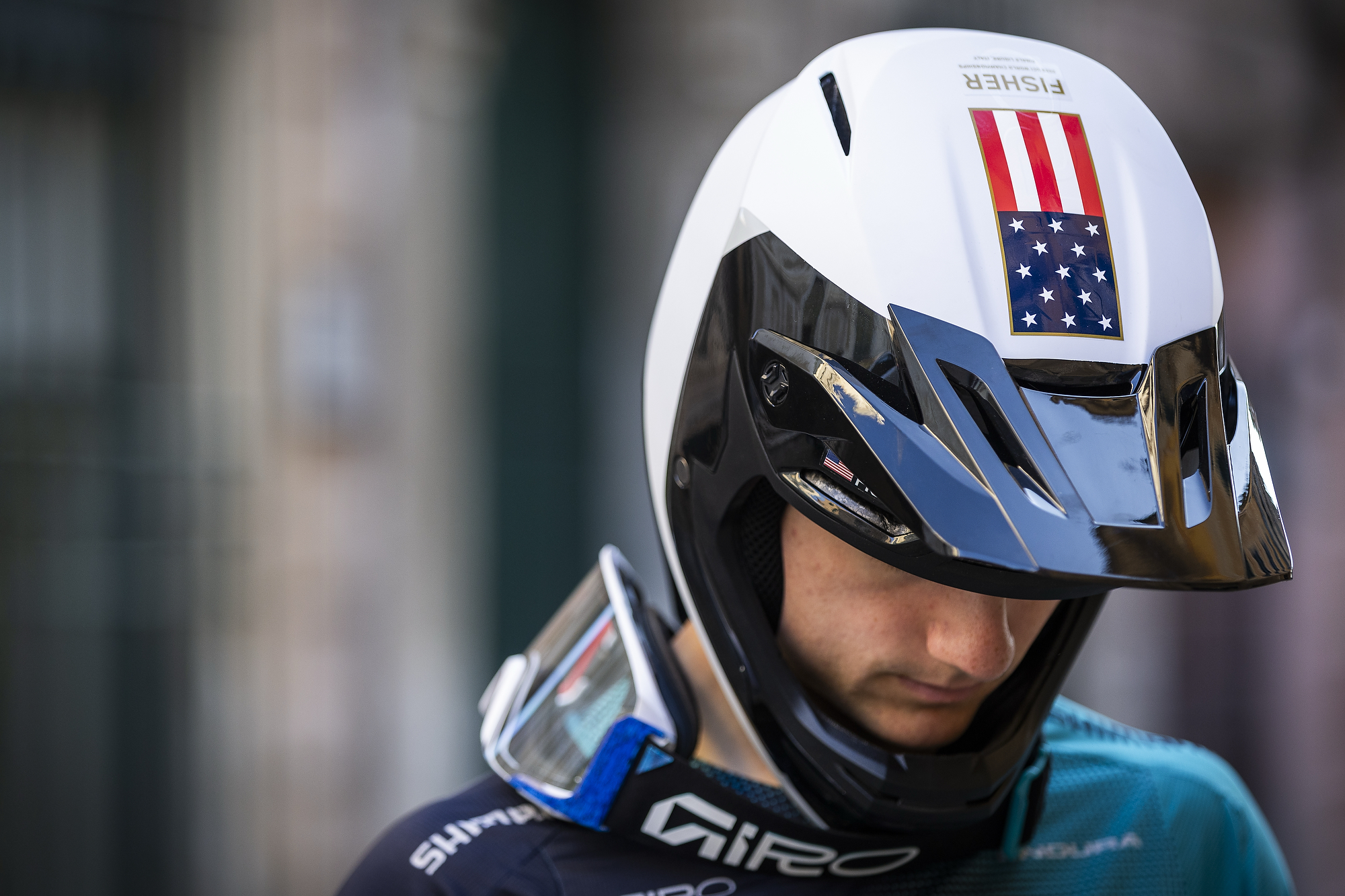 2026 UCI EDR World Championship - JT Fisher Helmet