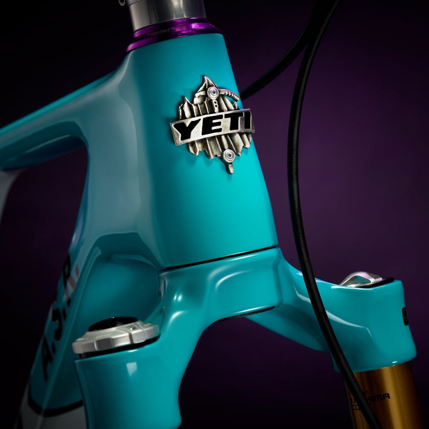 Yeti Cycles ASR Anni Head badge