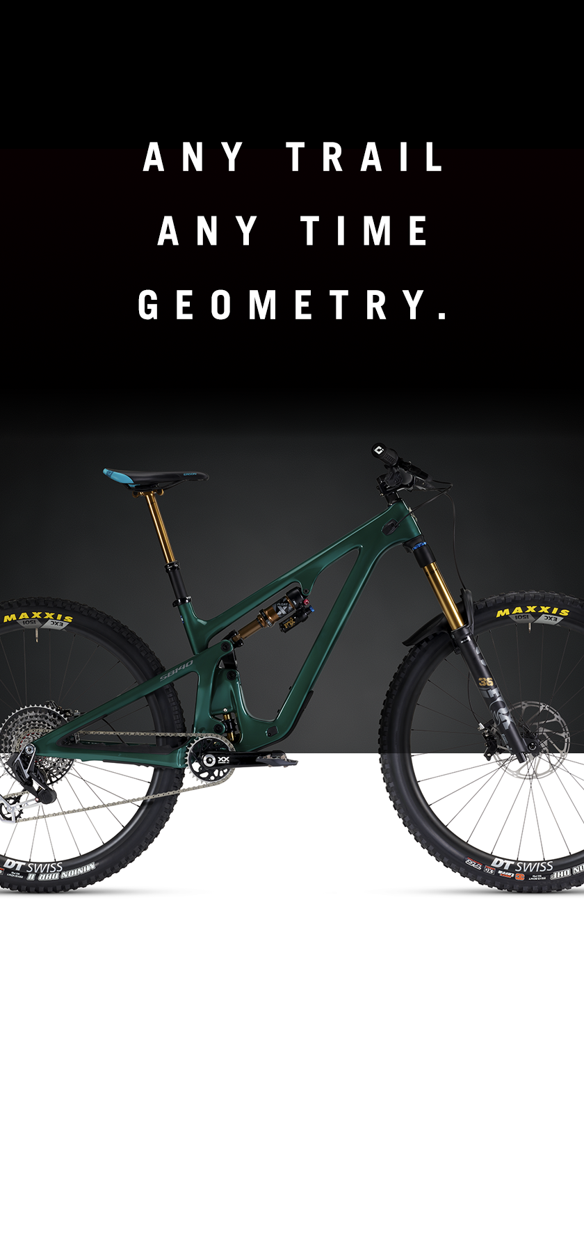 Any Trail Any Time Geometry