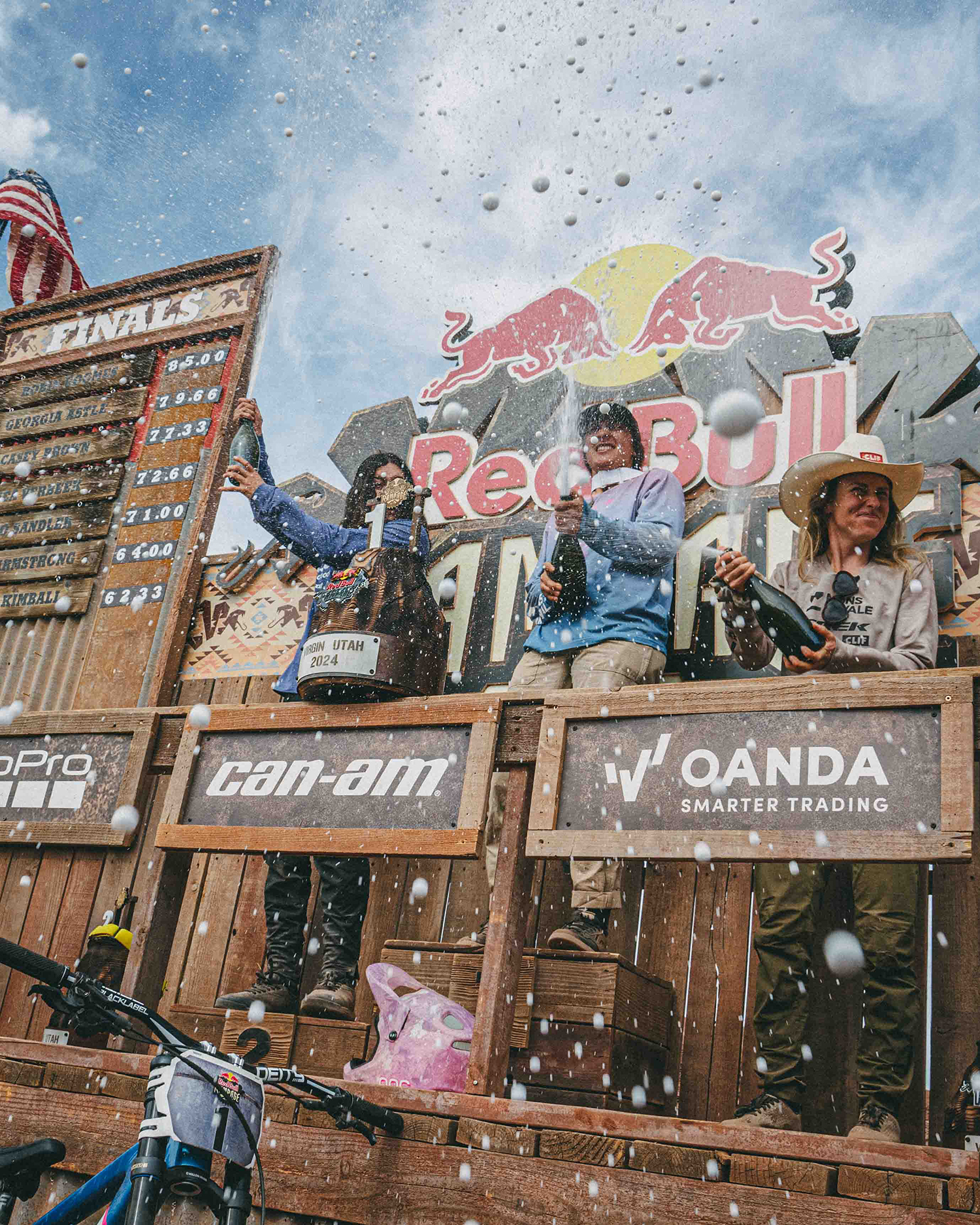 Red Bull Rampage Womens Podium 2024
