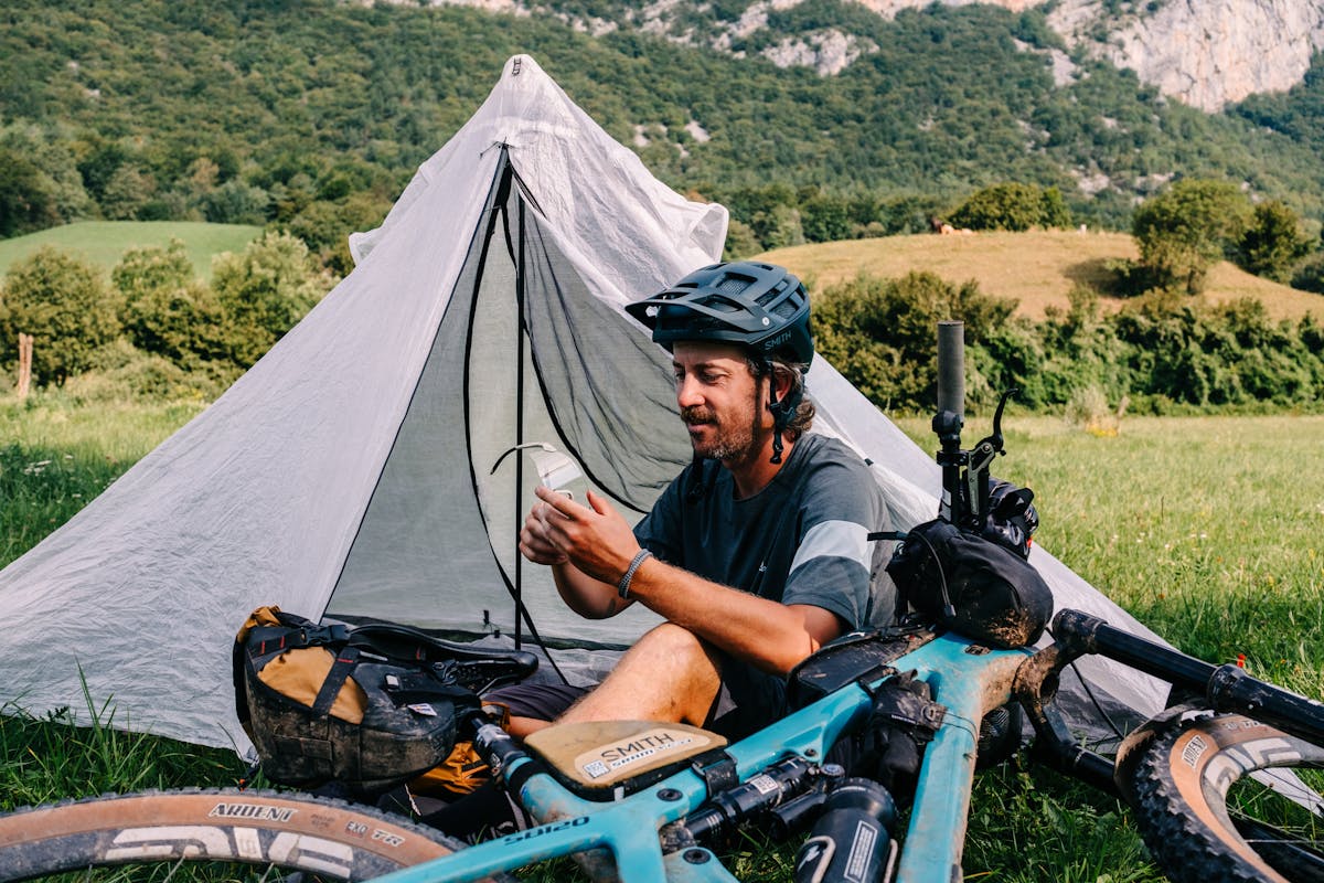 Joey Schusler SB120 Bikepacking