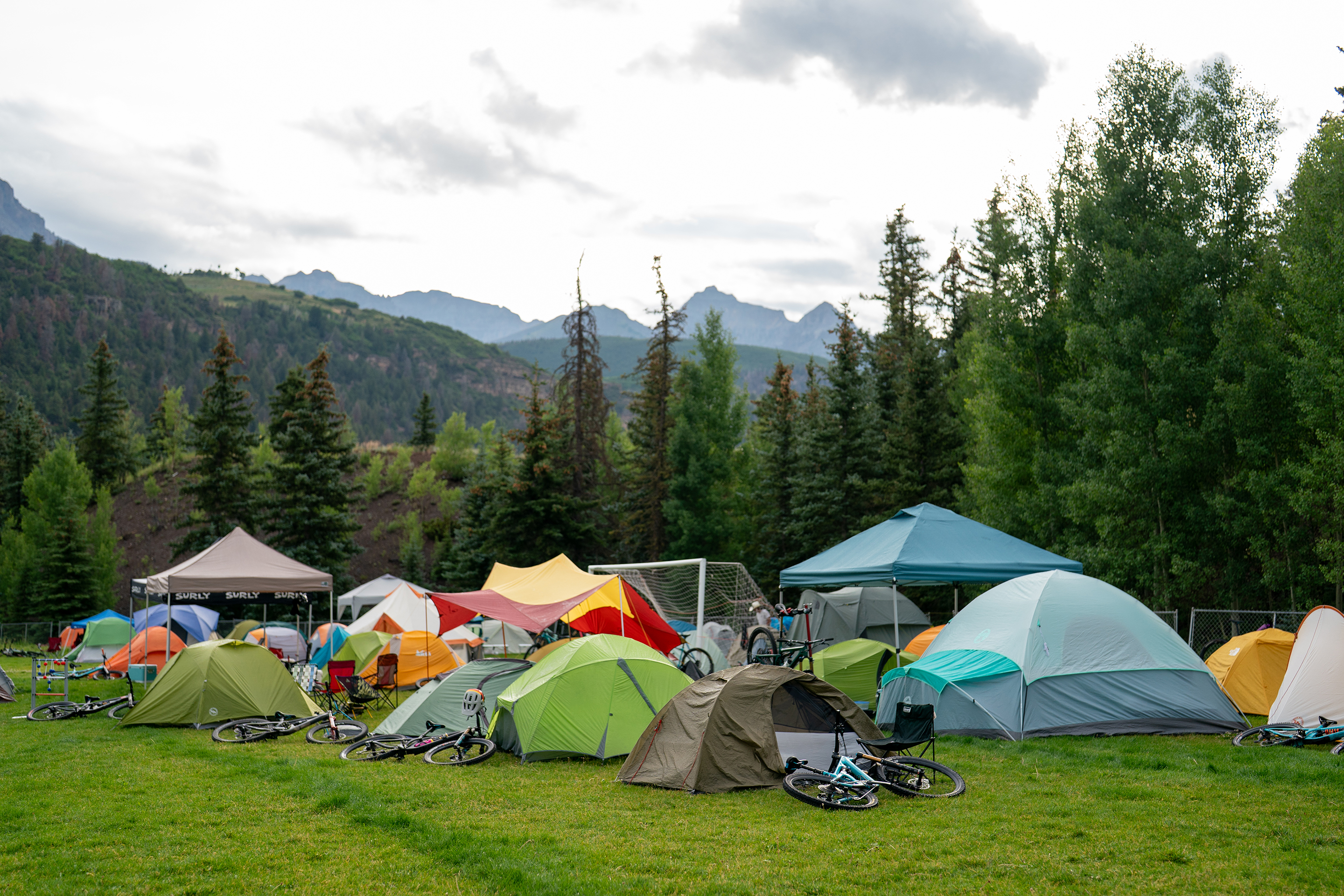 2025 Yeti Gathering Telluride Colorado Tents