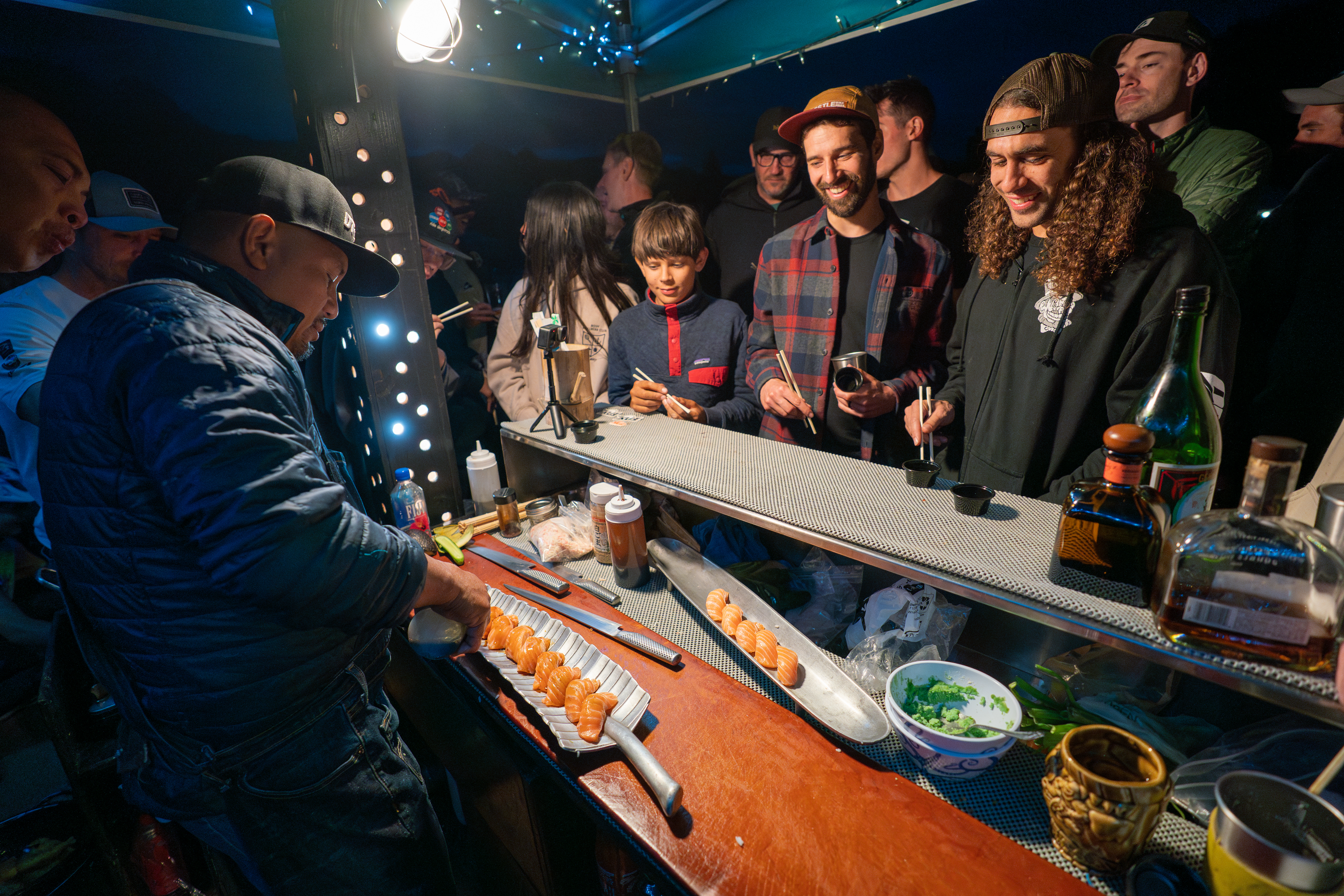 Gathering Sushi Danny