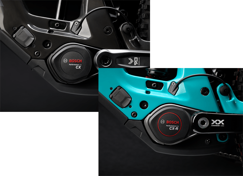 Yeti LTe Bosch CX Race and CX Drive Units