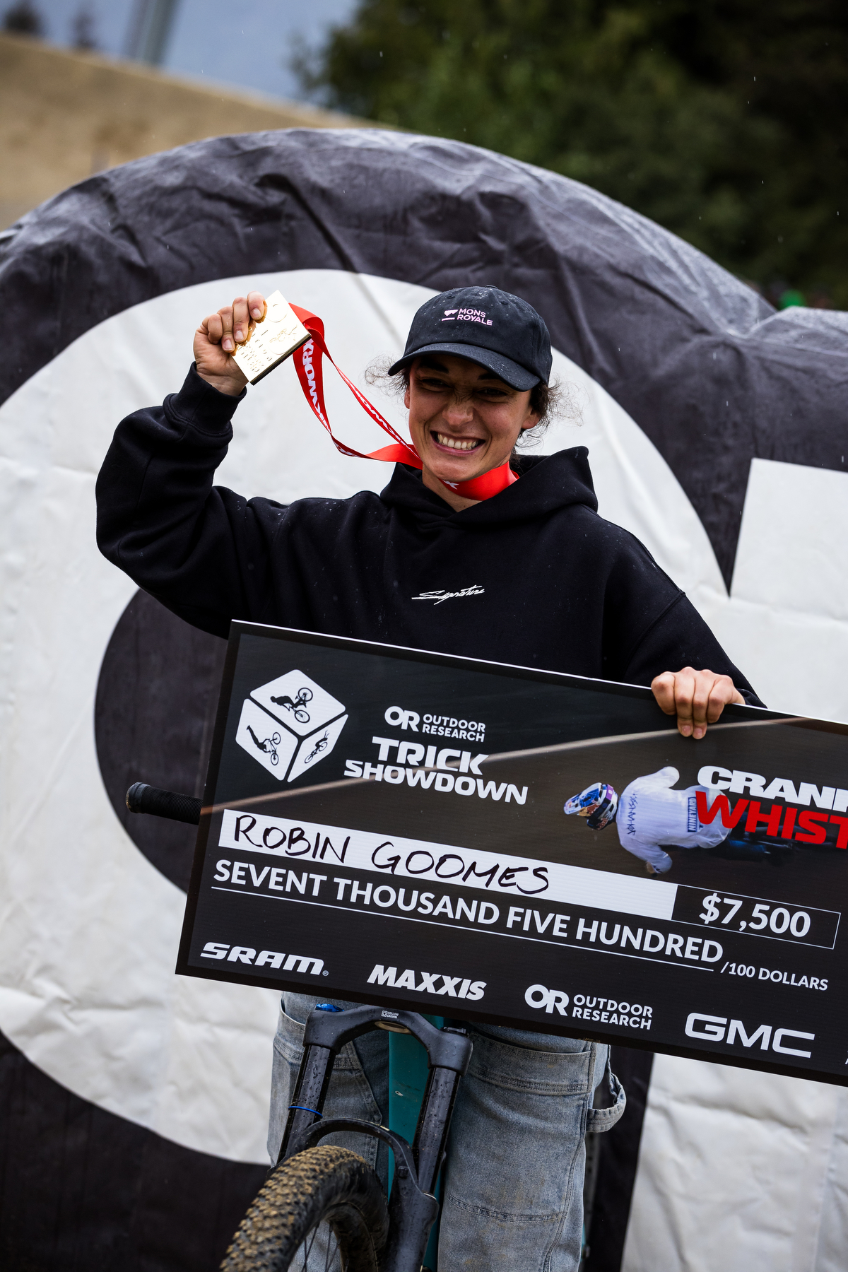 Crankworx 2025 Whistler - OR Trick Showdown Womens Winner Robin Goomes