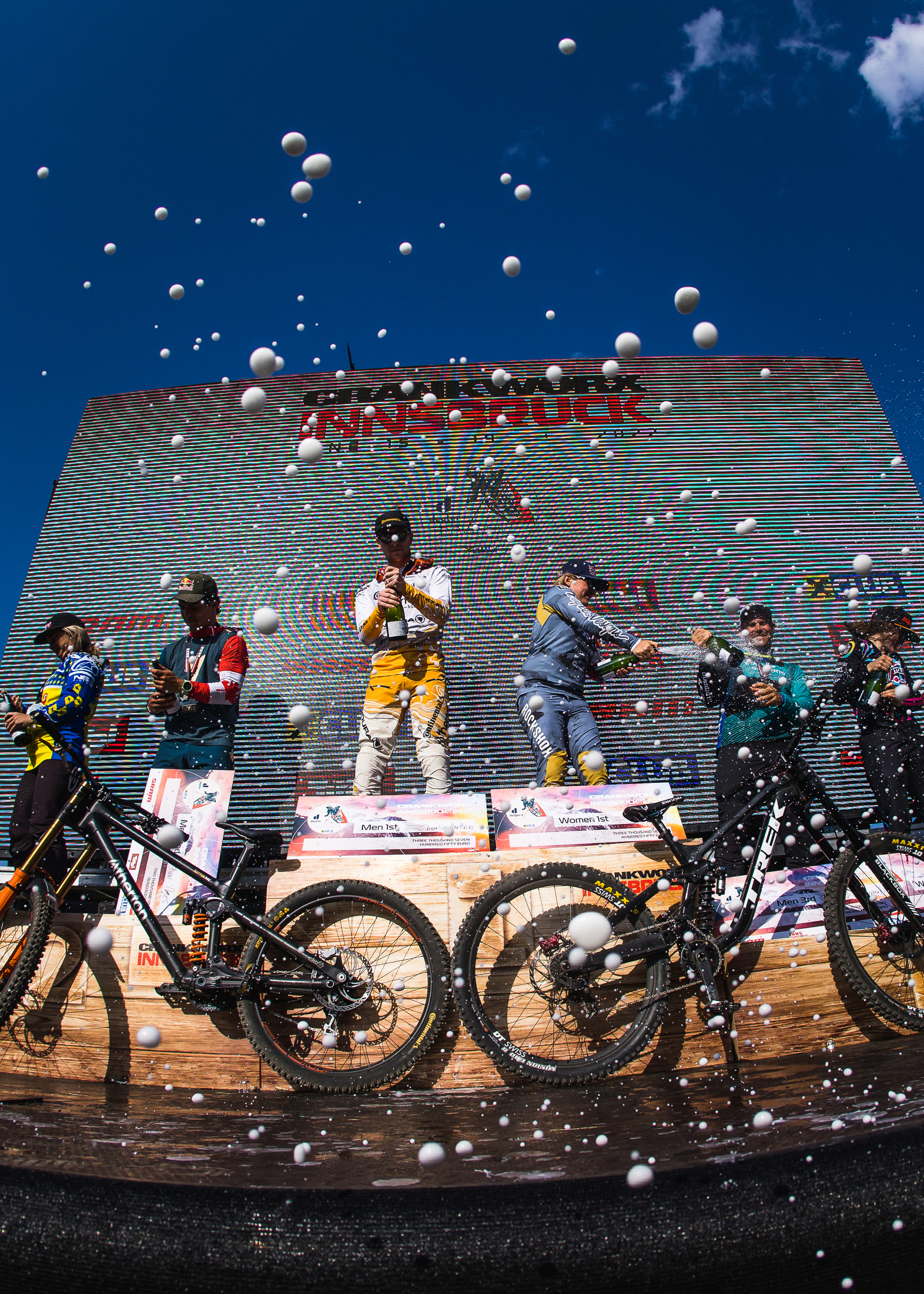 Crankworx Innsbruck 2022 - Downhill Podium