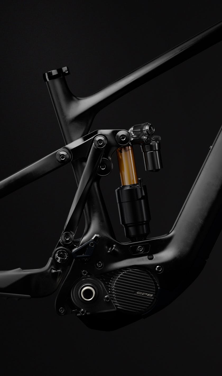 160E Raw Carbon Frame