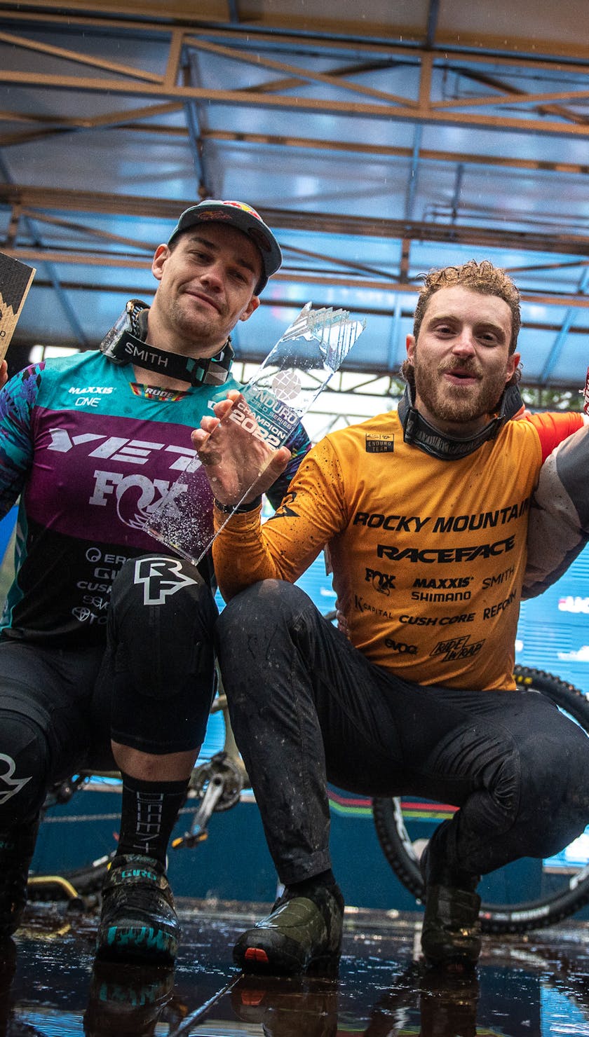Enduro World Series Men's Overall Podium