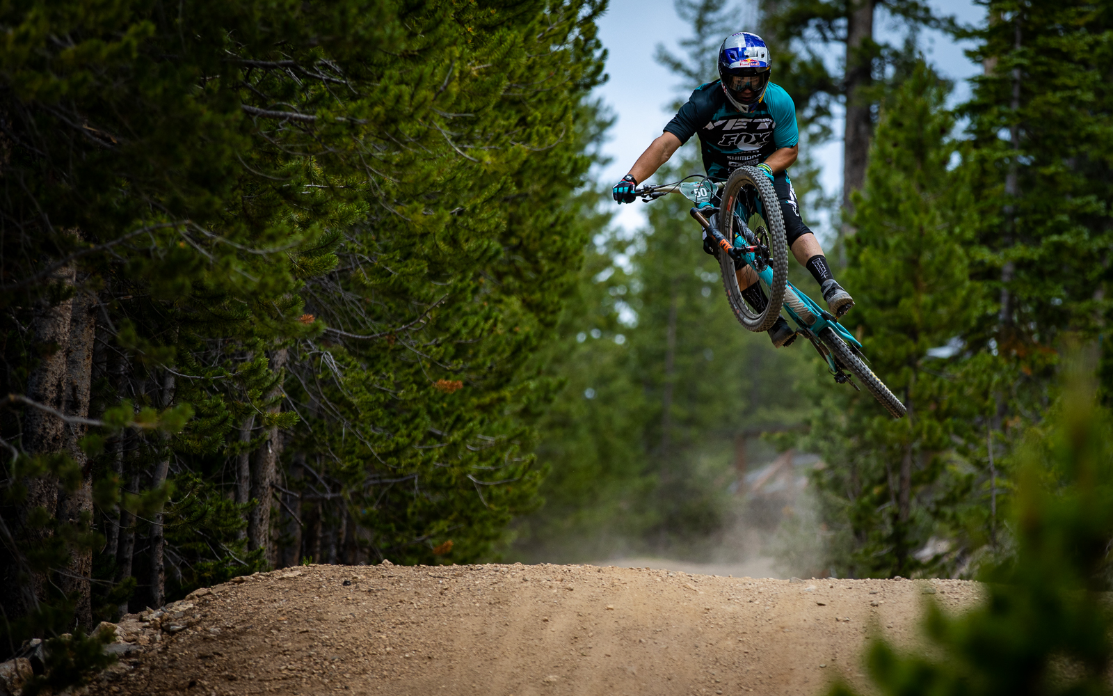 Yeti rider Richie Rude at Winter Park BME 2019