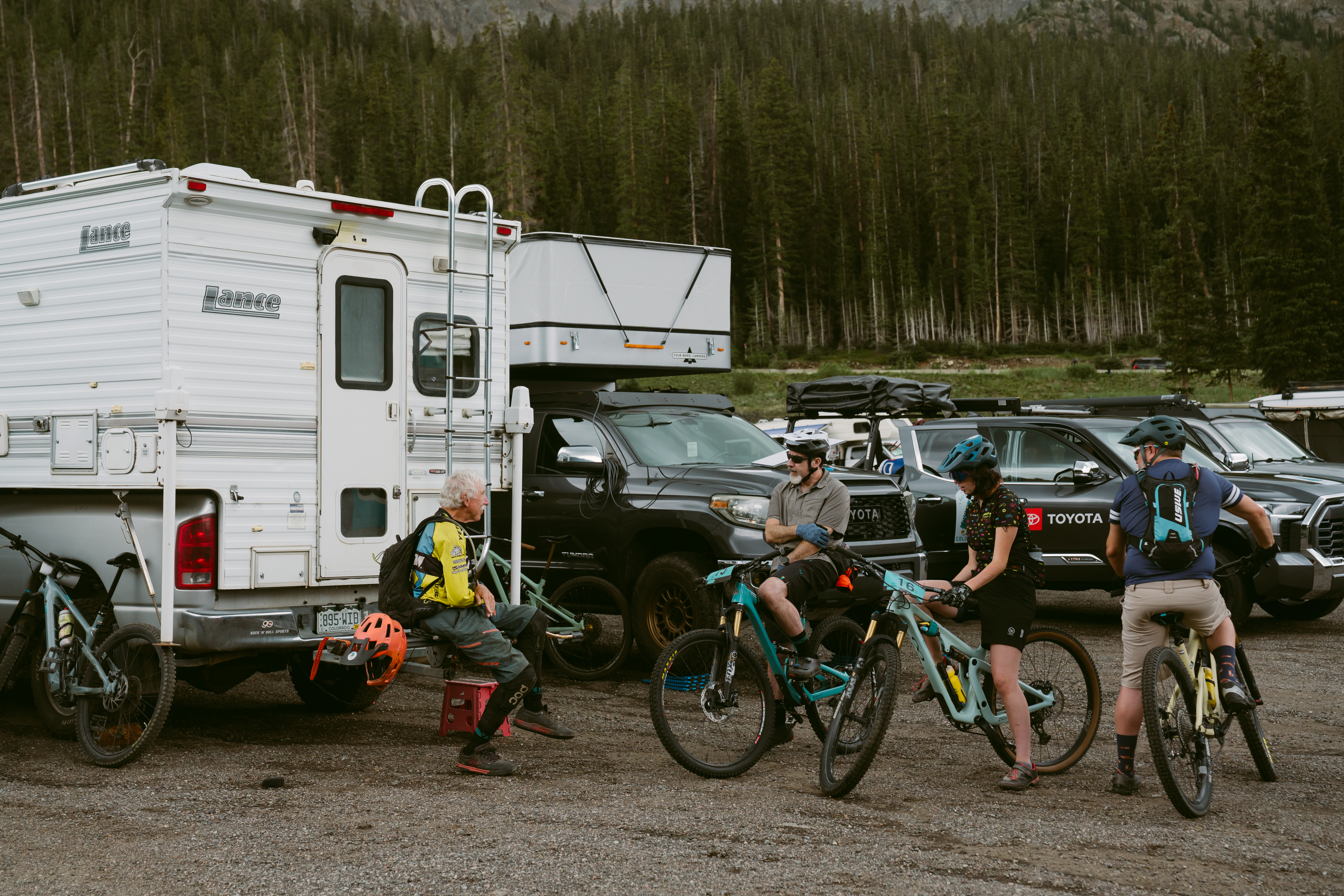 2026 Yeti Gathering Colorado - Setting up camp