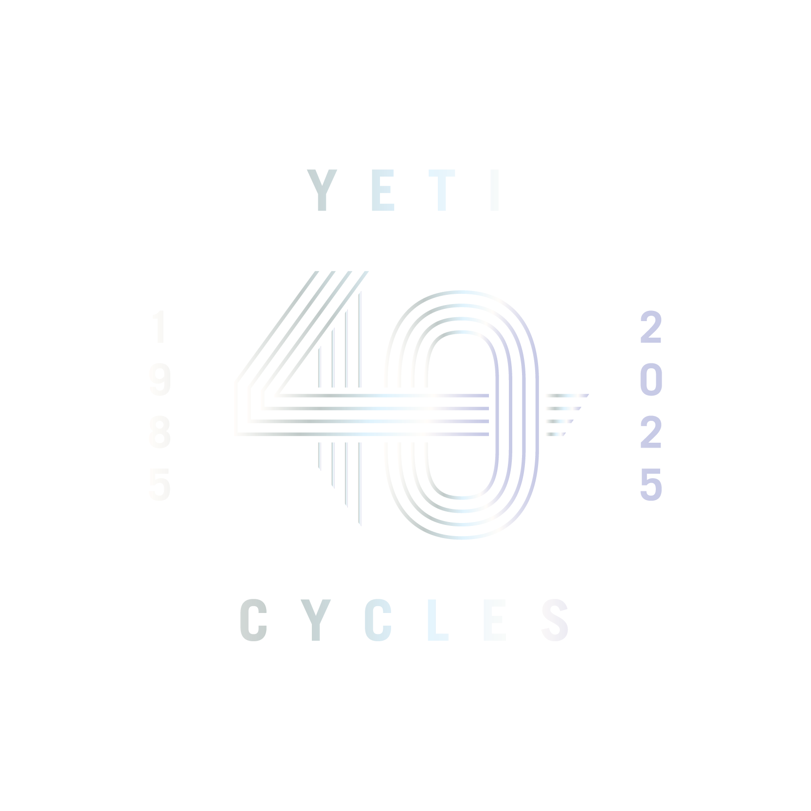 Yeti 40th Anniversary Logo